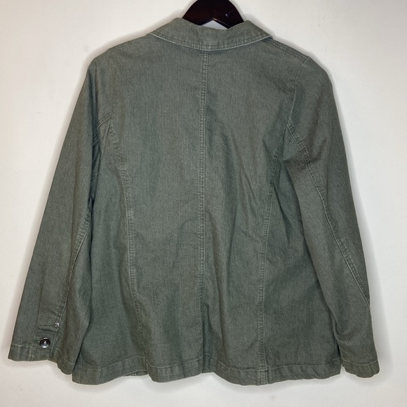 ENCORE Army Green Blazer - Picture 9 of 9